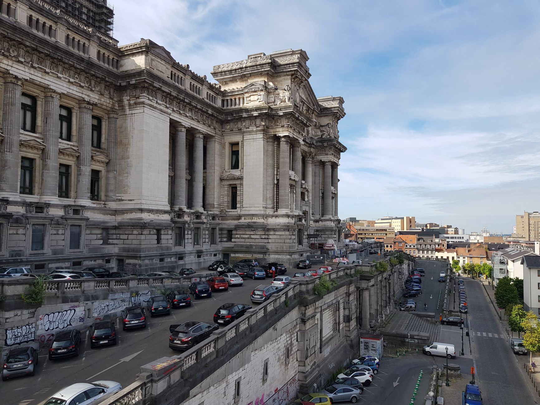 The Palais de Justice in Brussels
